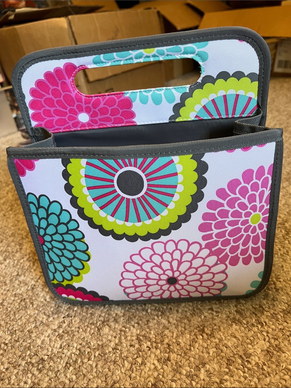 Thirty one Double Duty Caddy - Bubble Bloom USED